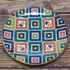 Waza No Kura: Stylish Kutani Ware Side Plate with Stone Pavement Design, Ceramic, Brand Name, Japanese Tableware, Made In Japan, Birthday Gift