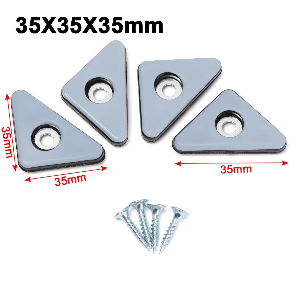 4/8pcs Furniture Leg Slider Pads Easy Move Heavy Furniture Table Bases Protector Legs Anti-abrasion Floor Mat