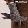 Gants d'hiver chauds en agneau pour femmes