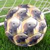 1pc Elephant Flowers Theme Soccer Ball Football, Size 5, Lightweight PVC, Outdoor Training Soccer Ball,Gift C6529