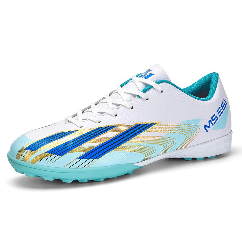 Football shoes long broken nails men's and women's low-top non-slip sports shoes fashion adult training shoes