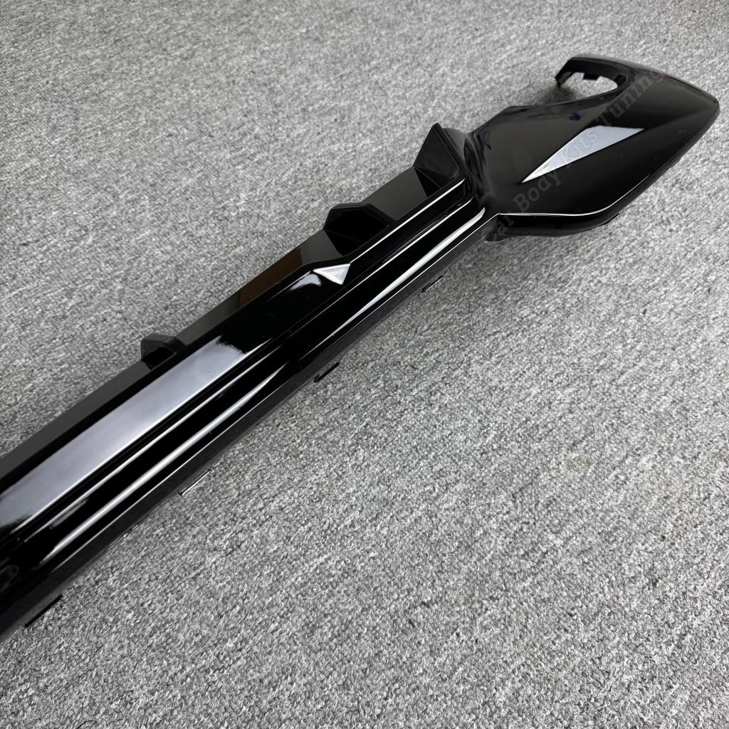 Difusor Estilo MP Splitter Labio Divisor Parachoques Trasero Bodykits Para BMW Serie 3 2019-2022 G20 G21 318i 320i 320d 330i 330d Paquete M Pre-Lci