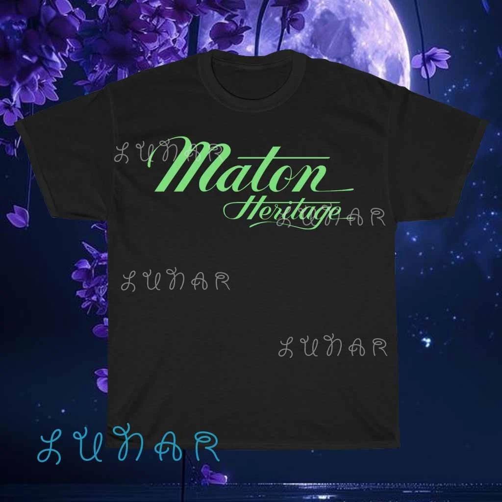 

New Shirt Maton Guitars Logo T-Shirt Logo American T-Shirt Funny Size S to 5XL 3XL