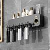 Toothbrush Shelf Toilet No-Punching Wall-Mounted Electric Teeth Cup Mouthwash Cup Shelf Tooth Tooth Cylinder Set