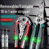 Lantuan 18-in-1 Multi-functional Foldable Wire Stripper & Electrical Tester
