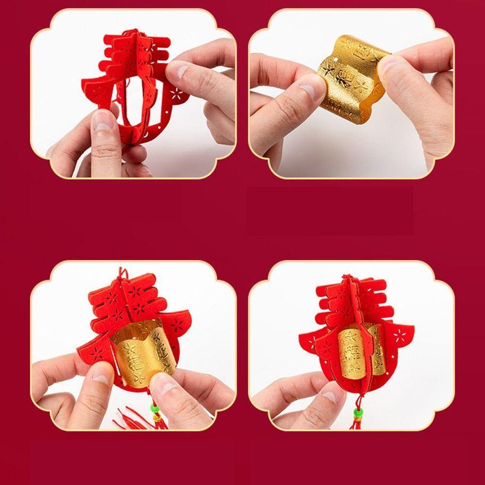 New Year Decorations Spring Festival Hanging Ornaments Plants Lantern Bonsai Pendant Home Supplies