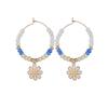 Cartoon Sweet and Cute Colorful Rice Ball Mushroom Pendant Geometric Circle Earrings Women's Jewelry Gift Clothing Accessories