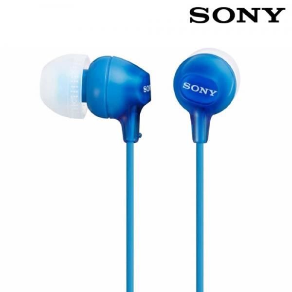 Écouteurs Intra-Auriculaires - Sony - MDREX15LP - Bleu - Filaire - 8-22 000 Hz