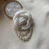 Elegant 3D Camellia Bow Brooch: Versatile French Style Corsage Pin for Women