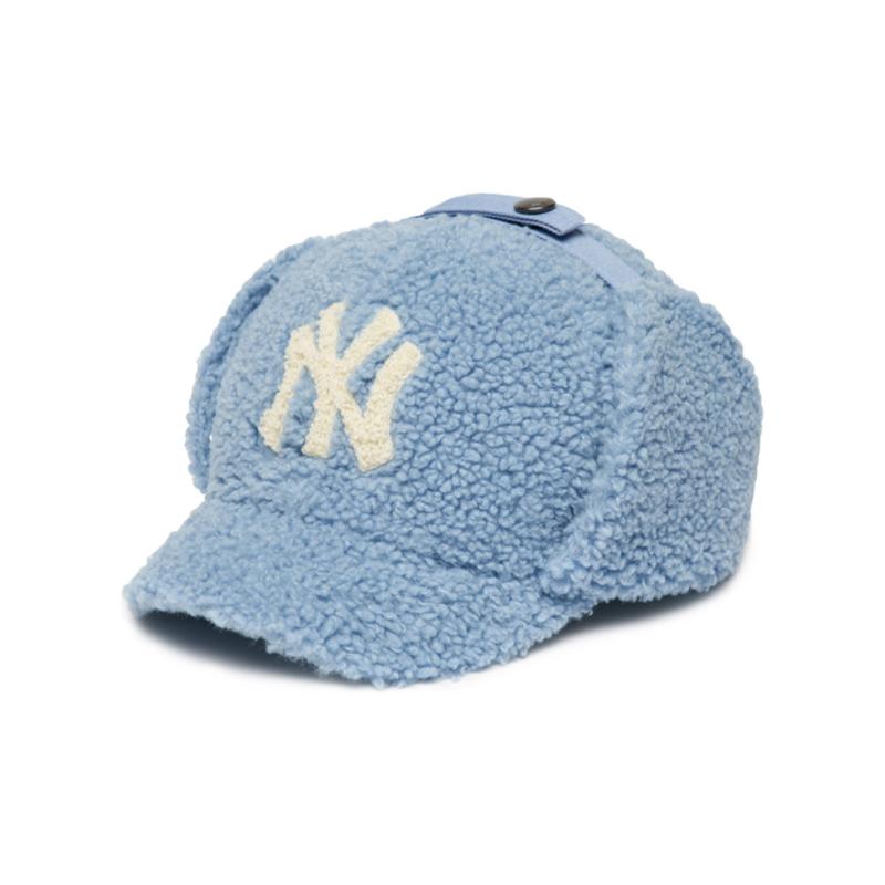 MLB Polyester Trapper Hats Kids  Blue Fashion 7AWM01216-50BLL F2 синий