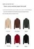 Women's Pure Cashmere High Neck Ribbed Pullover Sweater