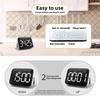 Large Display LED Digital Kitchen Timer Magnetic Electronic Count Up Countdown Timer Home Cooking Baking Classroom Study Timer