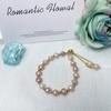 Baroque Natural Freshwater Pearl Beaded Bracelet Women's High-end Sense Light Luxury Niche Design Sense Versatile Jewelry