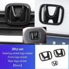 Car Badge Stickers Front Grille Trunk Steering Wheel Logo Accessories For Honda Civic CRV 10th 11th Gen Civic 10th Gen Accord