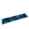 TONAUA RAV4 Emblem Sticker 3D Logo Exterior Custom Dress Up Parts (Matte Black) [Parallel Import]