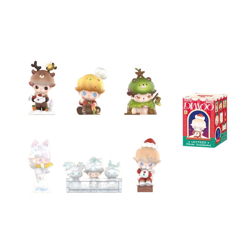 

POP MART DIMOO Snowman s Letter The 202 Edition Mystery Boxes, Single Mystery Box