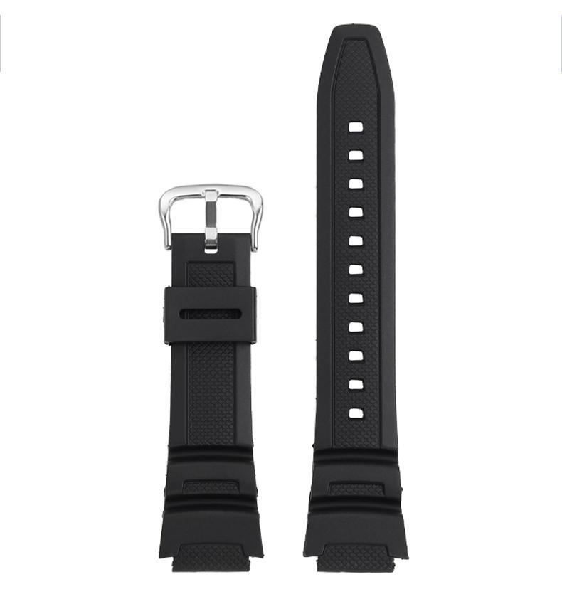 

Ремешок для Casio G-Shock AQ-S810W AE-1000W SGW-400H/300H/500H W-735H W-216H MRW-200H AEQ-110W Резиновый Силиконовый Ремешок для Часов 18мм 18mm