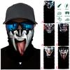 Ciclismo Moto Collo Tubo Sci Sciarpa Maschera Passamontagna Festa di Halloween