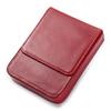 Handmade Genuine Leather 6-Piece Fountain Pen Case with Creative Drawer-Style Design