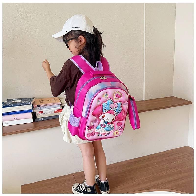 Adorable 3d Cartoon Hard Shell Kids Backpack For School With Cute Curved Straps