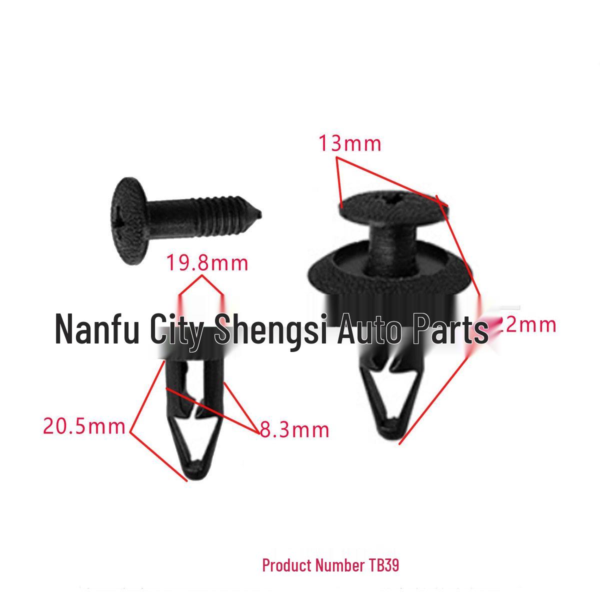 

Nissan Mazda Ford Universal Bumper Fender Clip Kit 10,000