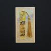 1 Pc Retro Floral Painting Metal Bookmark Hollow Bronzing Bookmark With Tassel Stationery Gifts For Book Club Reader