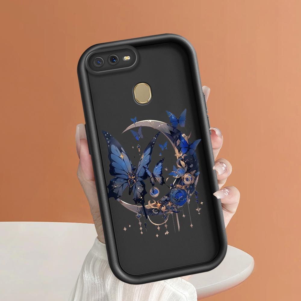 Soft Silicone Square Ladders Cartoon Pattern Full Cover Camera Protection Shockproof Case for OPPO Reno Realme OnePlus