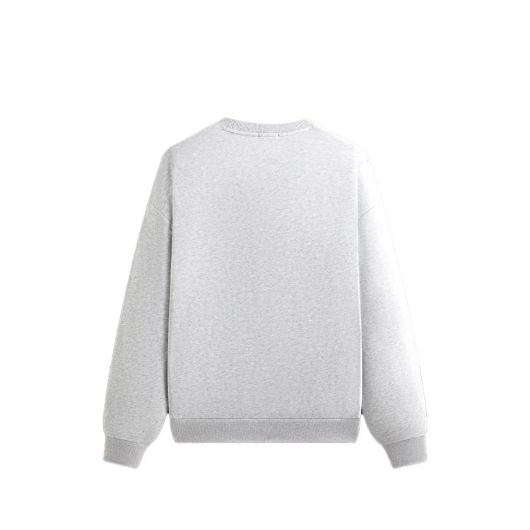 Kith X Batman Bats Vintage Nelson Crewneck Light Heather Grey Men Tops KHM032789-002