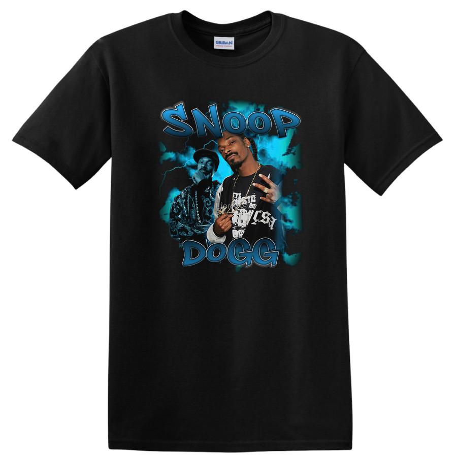 Snoop Dogg T Shirt Vintage Hip Hop Music Graphic Tee for Men and Women S