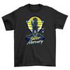 Sailing Mercury Astronaut T-Shirt Mens Womens Tees Top - Reach for the Stars! Funny Unisex Printed De