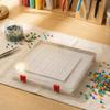 Anti-Spill Perler Bead Storage Box Transparent Semi-finished Storage Box  Project Storage