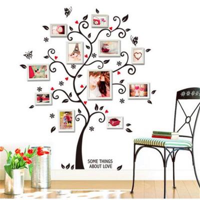 Happiness Po Frame Tree Wall Sticker For Living Room Bedroom Decoration