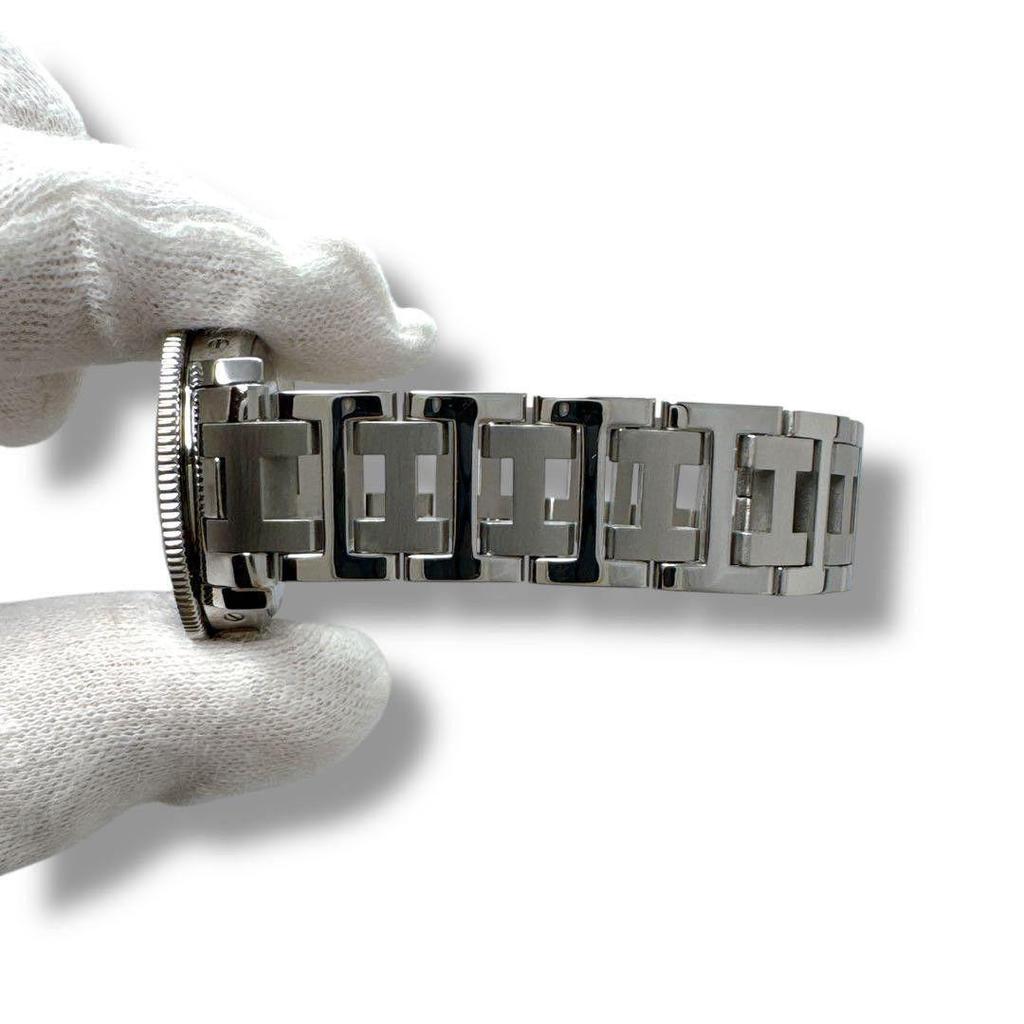 Used Hermes Clipper Diver CL5.210 White Ladies Watch HERMES Operating Brand Quartz