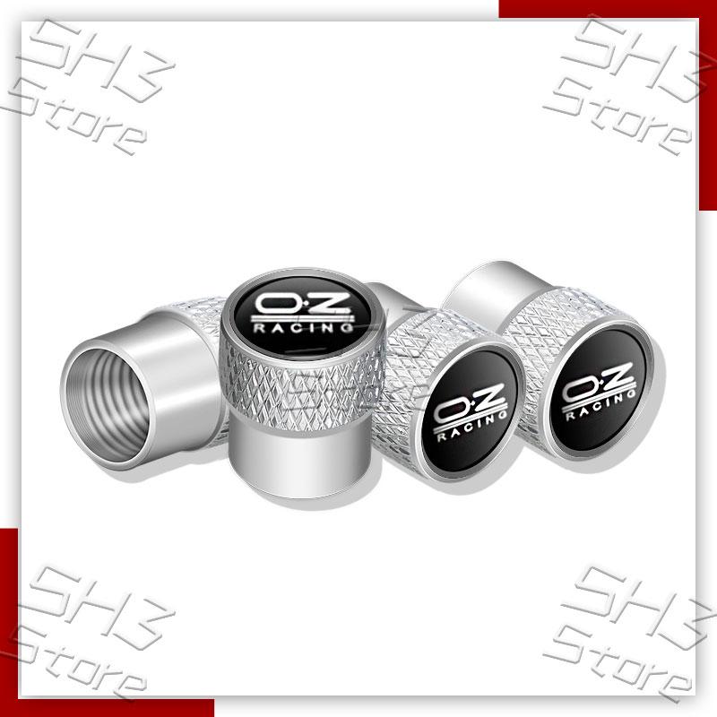 

4Pcs/Set OZ Racing Logo Car Wheel Tire Air Valve Stem Caps Airtight Covers For Auto Truck Motorcycle Universal Tyre Accessories