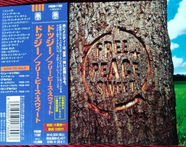 

CD DODGY - Free Peace Sweet POCM1162PROMO A&M Records 1996 Japan ObiRock Used