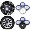 For Benz 4PCS Car Styling Wheel Center Cap Hub Covers Badge Accessories AMG VIANO GLB GLC W108 W124 W126 W169 W176 GLE GLK
