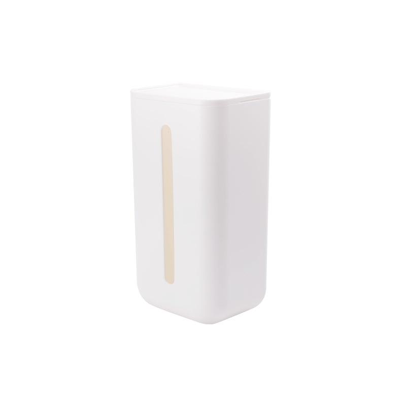 Tissue Box, Kitchen and Household Multi-functional Face Towel, Garbage Bag, Non-perforated Storage Box, Wall-mounted Tissue Box