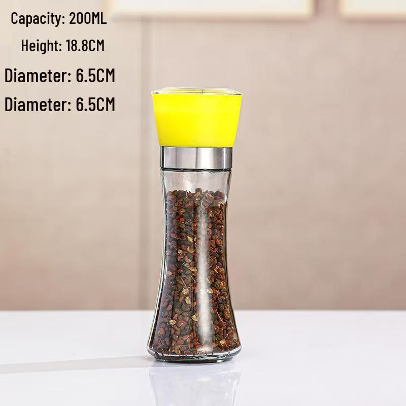 Manual Stainless Steel Salt and Pepper Grinder Set