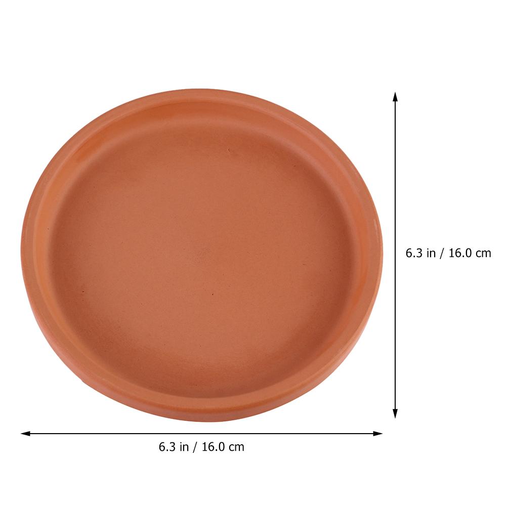 5Pcs Round Plant Pot Tray Flowerpot Indoor Outdoor Floor Protector Water Soil Catcher Flower Pot Tray