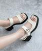 Edel9 Chase Buckle Platform Sandals 6Cm