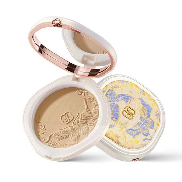 Florasis - Yurong Airbrush-getönter gepresster Puder (Song Brokat Prestige Kollektion) - 2 Farben