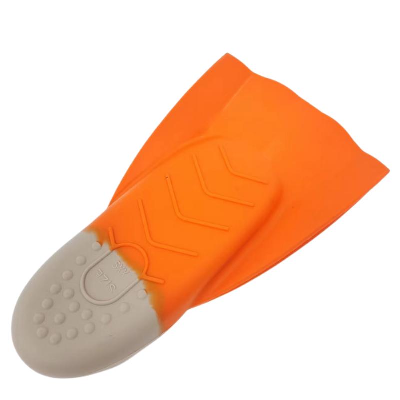 XXS Kids Swim Fins Short Youth Flippers Swimming Training Fins for Children Beginner Lap Swimming Pool Snorkeling