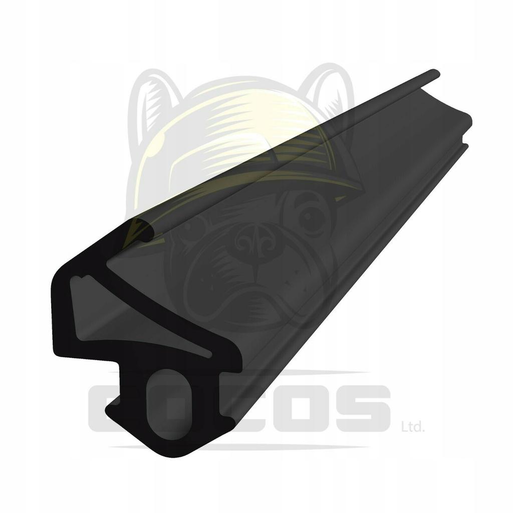 Seal for PVC Windows S-1019 ROPLASTO BLACK 1m