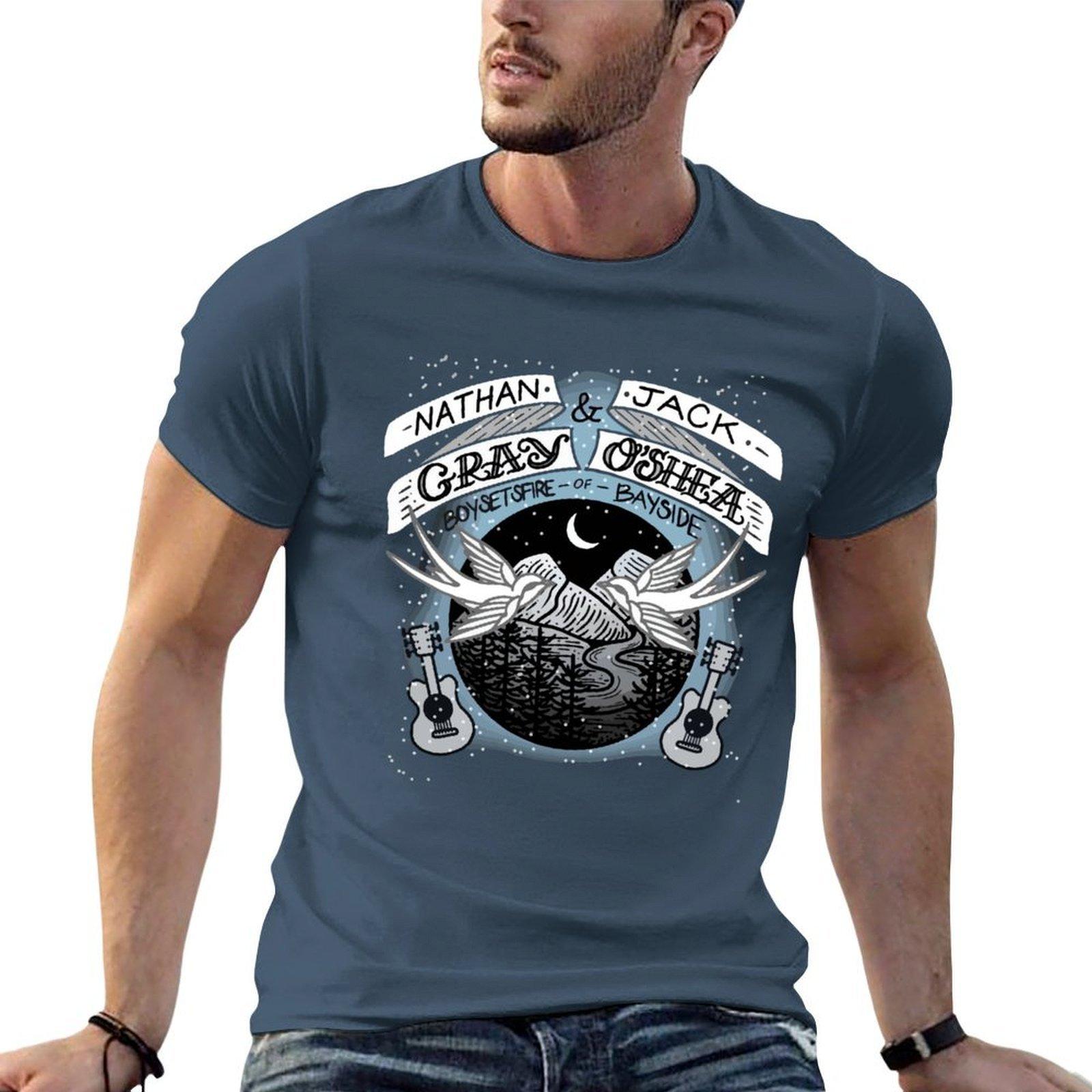 Boysetsfire TShirt man t shirts cotton anime t shirts oversize TShirt S