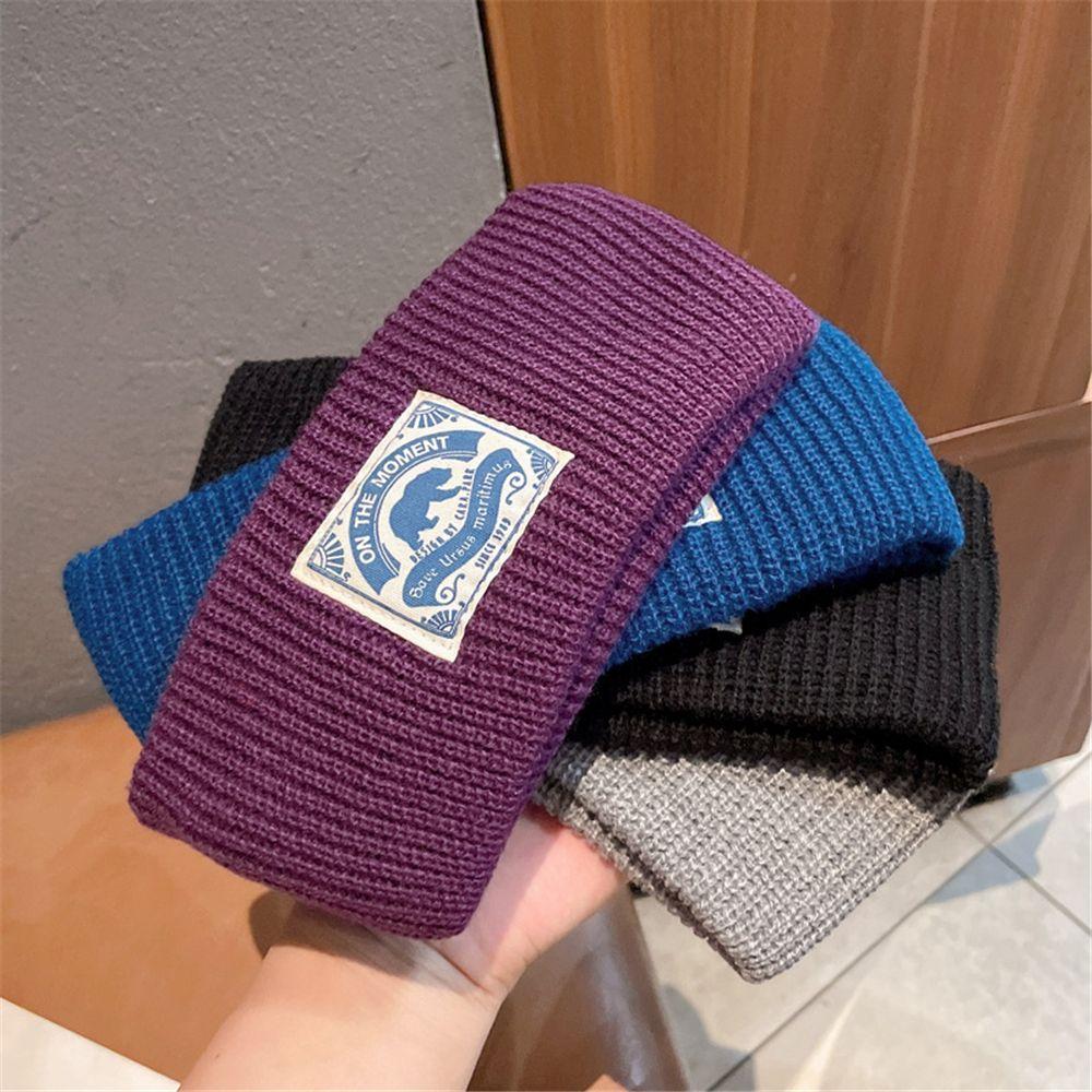Women Girl Wide-brim Warm Thicken Knitted Headband Sports Hair Bands Head Bands Headwear