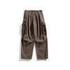 Overalls Men's Autumn and Winter New Loose Straight Pants Trendy Wide-leg Casual Men's Trousers