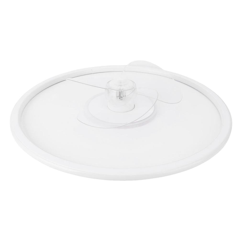 LED Ceiling Light with Fan 19.6 Inch 3000K to 6000K Dimmable 6 Speeds Modern Round Ceiling Fan Light with Remote for Bedroom Kitchen