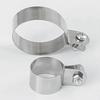 1Pcs with Screws Nuts Hose Clamp 304 Stainless Steel Horseback Grounding Clip Dia 10mm-60mm Fastening Hardware Pipe Buckle