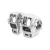 2PCS Black/Chrome Handlebar Switch Housing Covers for Harley Road King Electra Glide FLHT 1996-2013 Motorcycle
