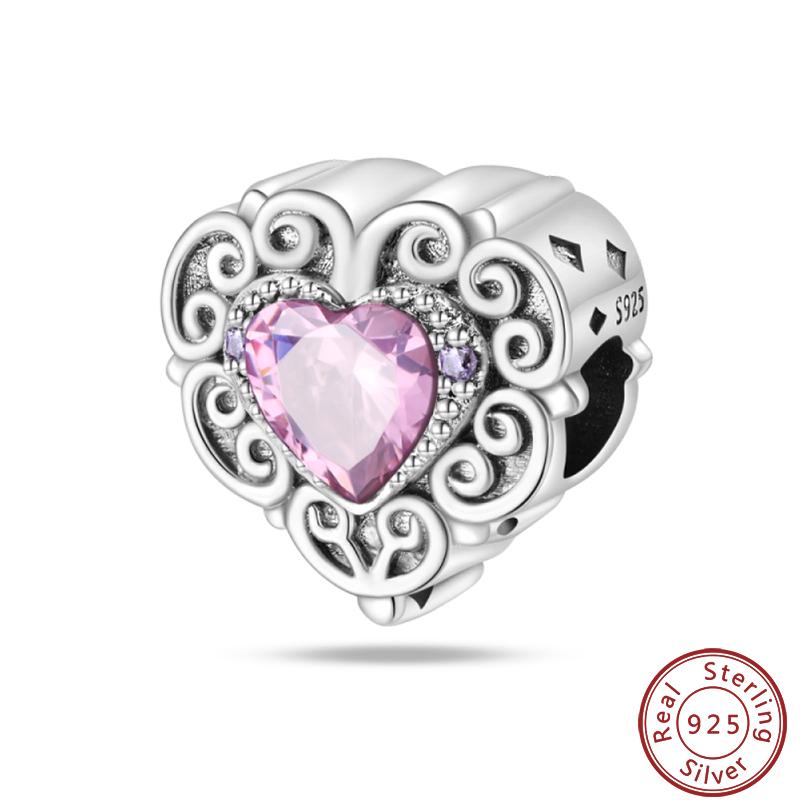 100% Copper Love Angel Croheart Original Design Classical Series Charms Beads 3Mm Diy Fine Jewelry Making